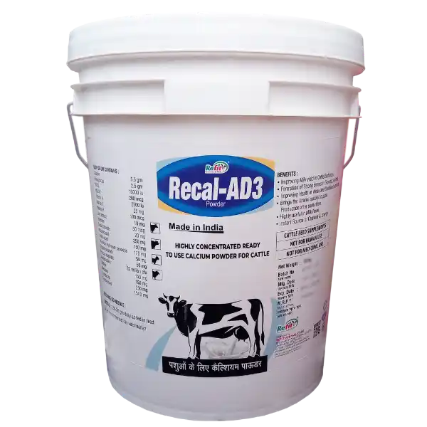 Recal-AD3 - Calcium Powder For Cattle - 20 Kg - Set of 2
