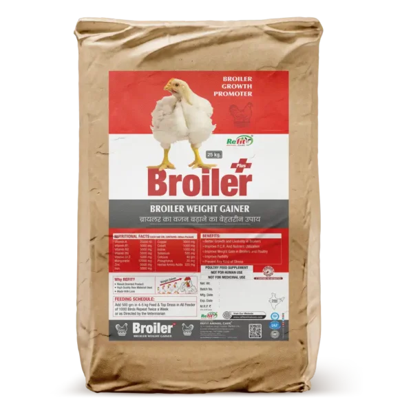Broiler+ - Broiler Weight Gainer - 25 Kg Bag - Set of 2