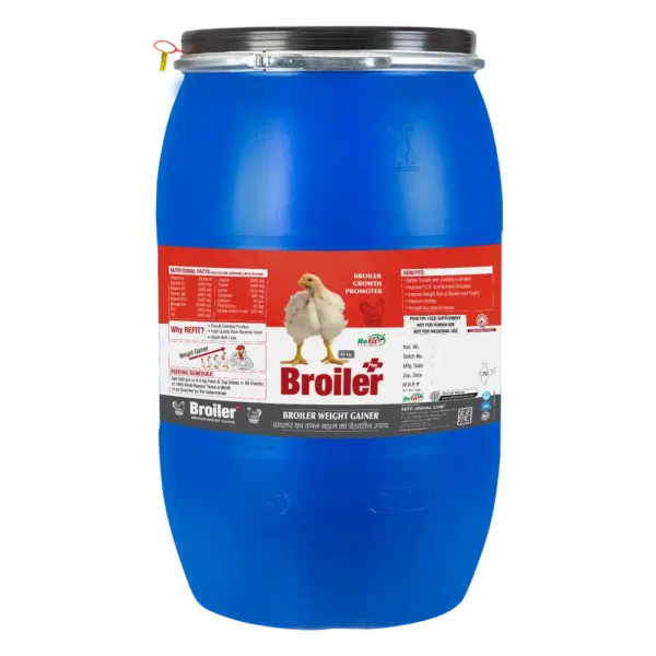 Broiler+ - Broiler Weight Gainer - 40 Kg Drum - Set of 2