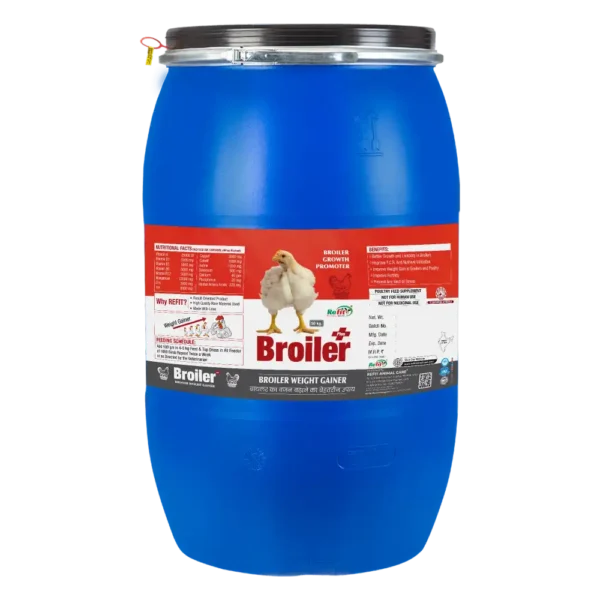 Broiler+ - Broiler Weight Gainer - 50 Kg Drum -Set of 2