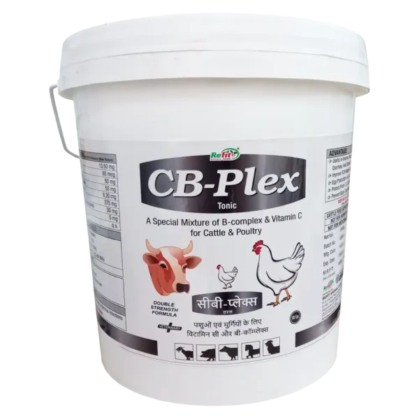 CB Plex - B-Complex For Cattle & Poultry - 10 Ltr - Set of 4
