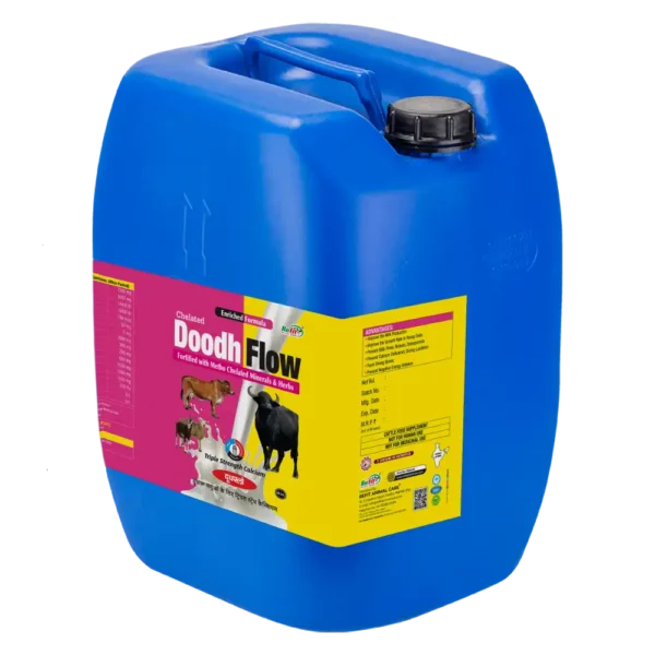 Doodh Flow - Triple Strength Calcium For Cattle - 40 Ltr - Set of 2