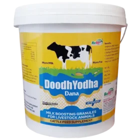 Doodh Yodha Dana - Milk Boosting Granules For Cattle - 10 Kg - Set of 4
