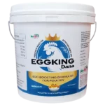 Egg King Dana - Egg Boosting Calcium Granules For Poultry - 5 Kg - Set of 6