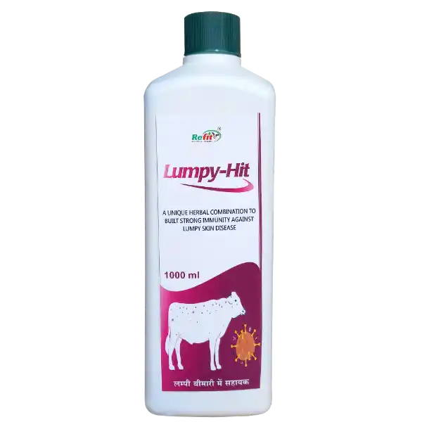 Lumpy Hit - Lumpy Skin Disease Treatment Supplement For Cow - 1 Ltr (Set of 16)