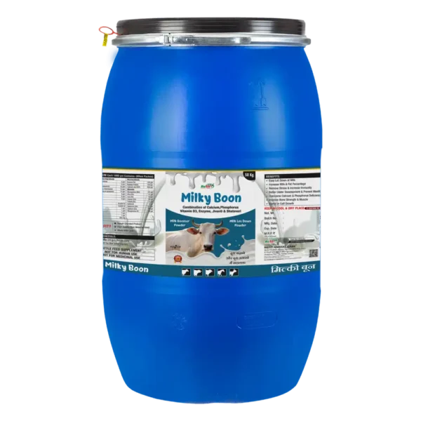 Milky Boon - Milk Let Down Powder For Cattle - 50 Kg Drum - Set of 2