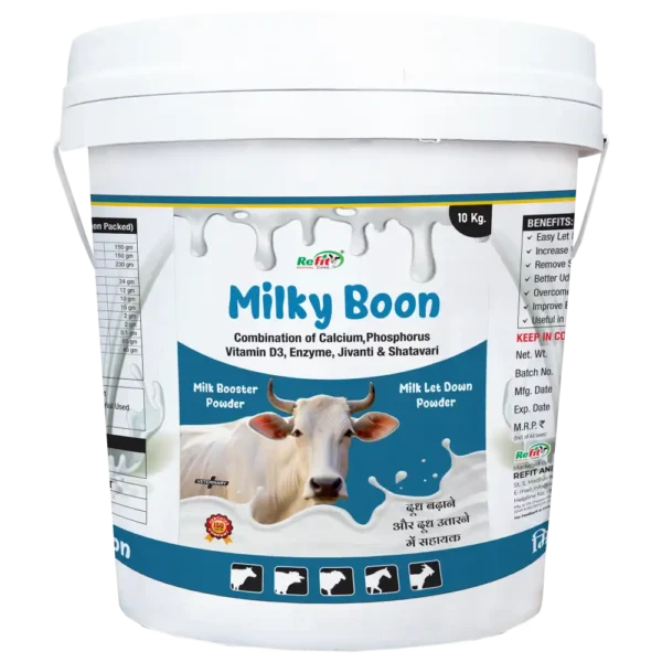 Milky Boon - Milk Let Down Powder For Cattle - 10 Kg - Set of 4