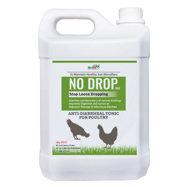 No Drop - Anti-Diarrheal Tonic For Poultry - 5 Ltr - Set of 6