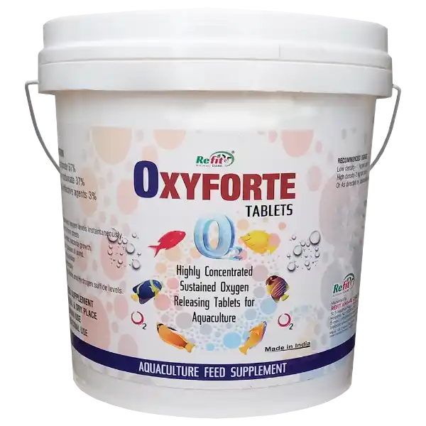 Oxyforte - Oxygen Releasing Tablets for Aquaculture - 5 Kg - Set of 6