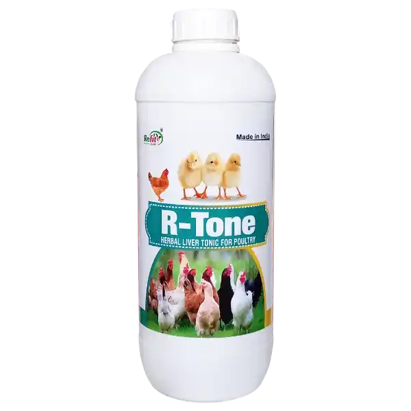 R-Tone - Herbal Liver Tonic For Poultry - 1 Ltr - Set of 12
