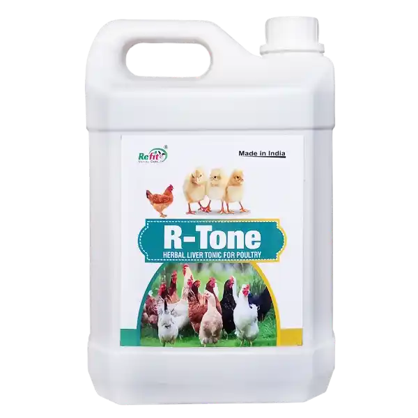 R-Tone - Herbal Liver Tonic For Poultry - 5 Ltr - Set of 6