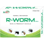 R-Worm - Herbal Dewormer - Single Bolus Back (Set of 500)