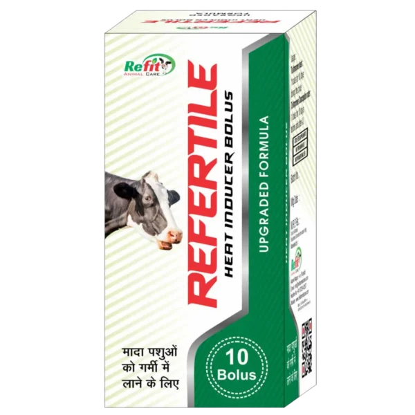 Refertile - Heat Bolus For Cattle - 10 Bolus Pack (Set of 96)