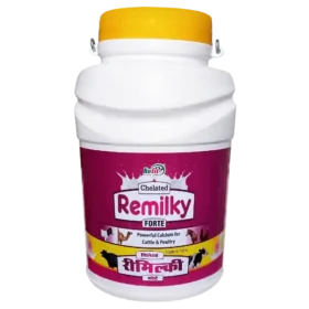 Remilky Forte Chelated Liquid Calcium For Cow Buffalo Cattle 5 ltr