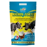 Rigmin Forte - Chelated Mineral Mixture For Cattle, Poultry & Aqua - 1 Kg Pouch - Set of 20