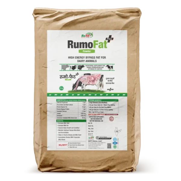 Rumo Fat - Rumen Bypass Fat For Cattle - 25 Kg Bag - Set of 2