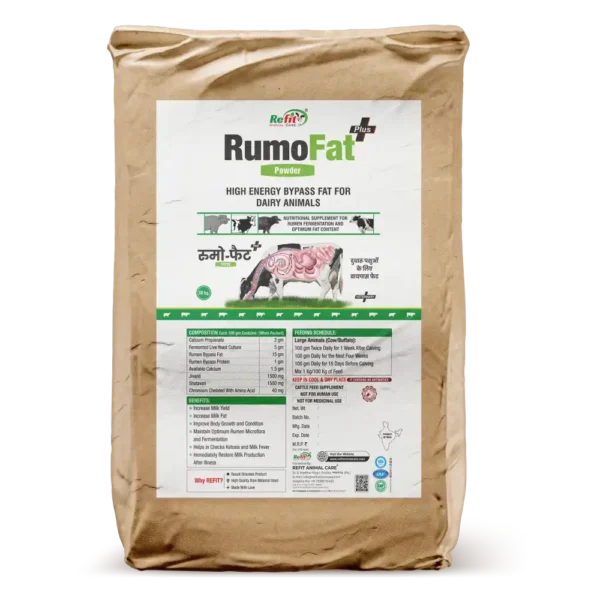 Rumo Fat - Rumen Bypass Fat For Cattle - 30 Kg Bag - Set of 2