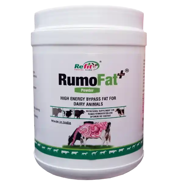 Rumo Fat - Rumen Bypass Fat For Cattle - 1 Kg - Set of 16