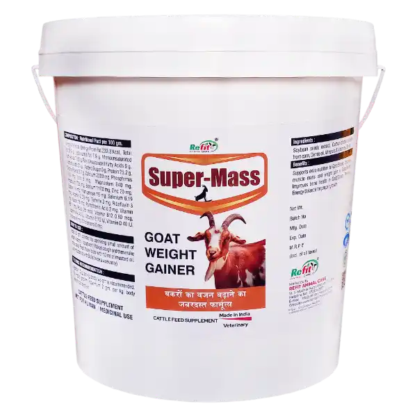 Super-Mass - Goat Weight Gainer - 5 Kg - Set of 6