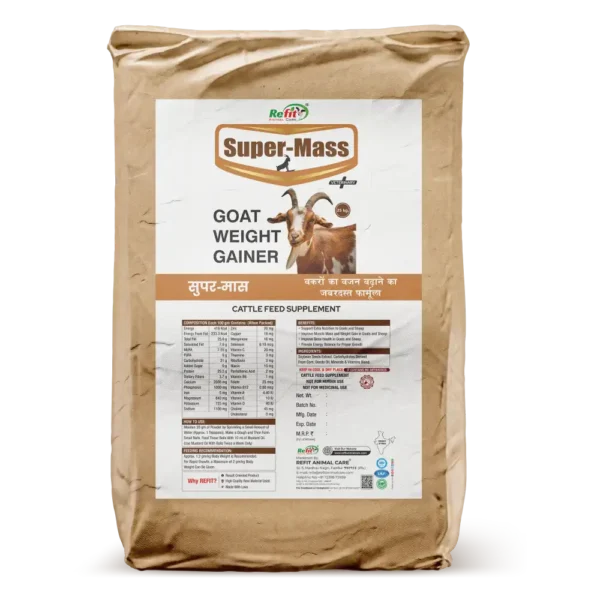 Super-Mass - Goat Weight Gainer - 25 Kg Bag - Set of 2