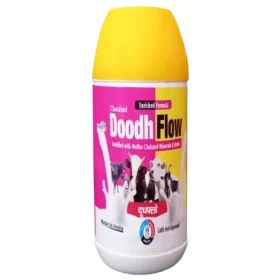 Doodh Flow - Triple Strength Calcium For Cattle - 1 Ltr - Set of 16