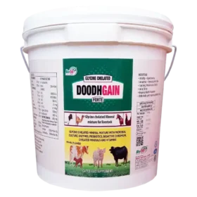 Doodh Gain - Glycine Chelated Mineral Mixture For Cattle & Poulty - 10 Kg - Set of 4