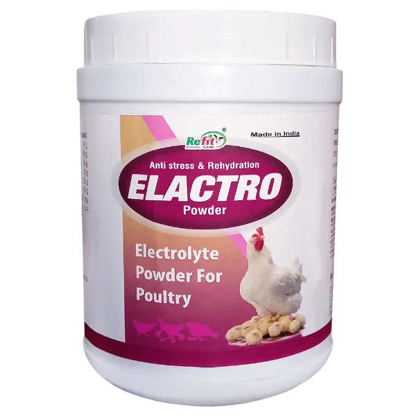 Elactro - Electrolyte Powder For Poultry - 1 Kg - Set of 16