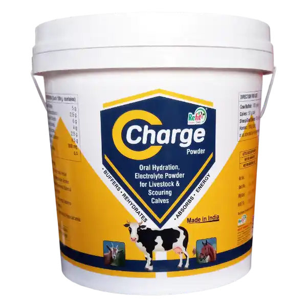 C-Charge - Electrolyte Powder For Cattle - 5 Kg - Set of 6