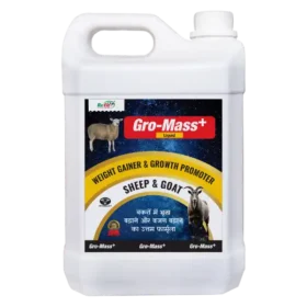 Gro-Mass+ - Liquid Weight Gainer for Sheep & Goat - 5 Ltr (Set of 6)