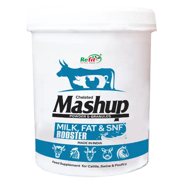 Mash Up - Powder & Granules Mineral Mixture For Cattle & Poultry - 1 Kg - Set of 16