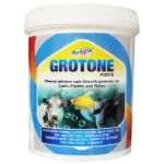 Grotone Forte - Growth Promoter Mineral Mixture For Cattle, Poulty & Aqua - 1 Kg - Set of 16