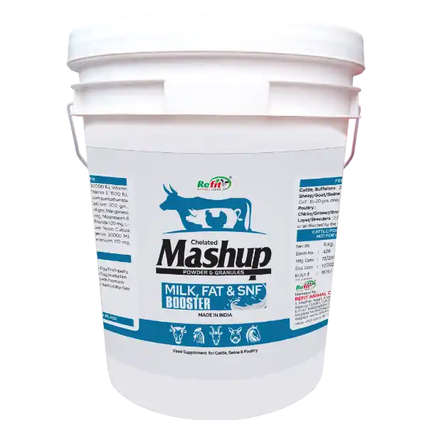 Mash Up - Powder & Granules Mineral Mixture For Cattle & Poultry - 20 Kg - Set of 2