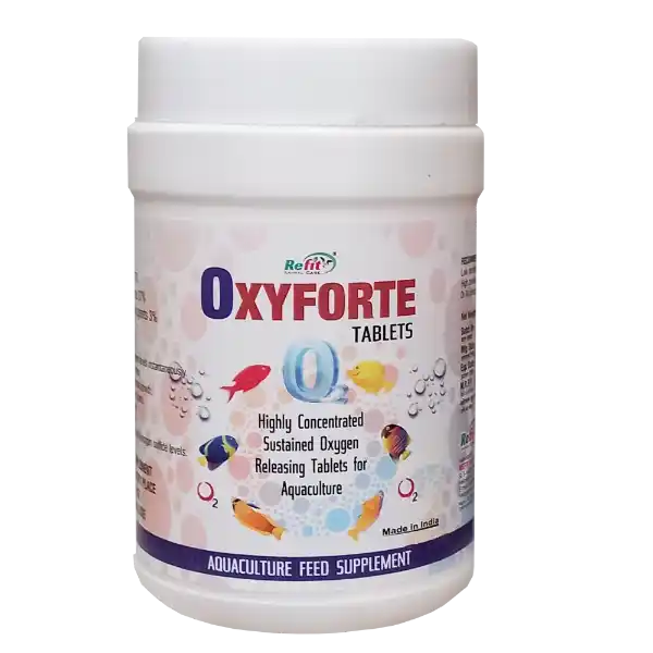 Oxyforte - Oxygen Releasing Tablets for Aquaculture - 250 gm - Set of 40