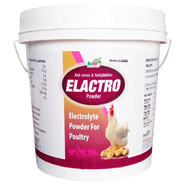 Elactro - Electrolyte Powder For Poultry - 5 Kg - Set of 6