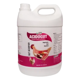 Acido Gut - Acidifier For Poultry - 5 Ltr - Set of 6