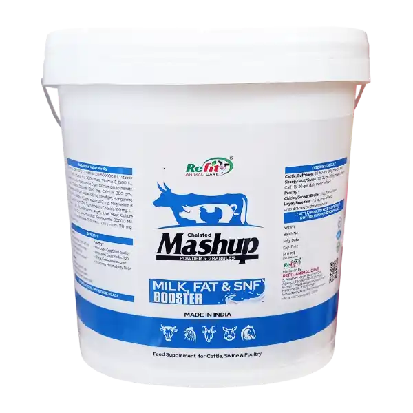 Mash Up - Powder & Granules Mineral Mixture For Cattle & Poultry - 5 Kg - Set of 6
