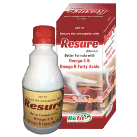 Resure - Conception Improving Liquid For Cattle - 225 ml (Set of 50)