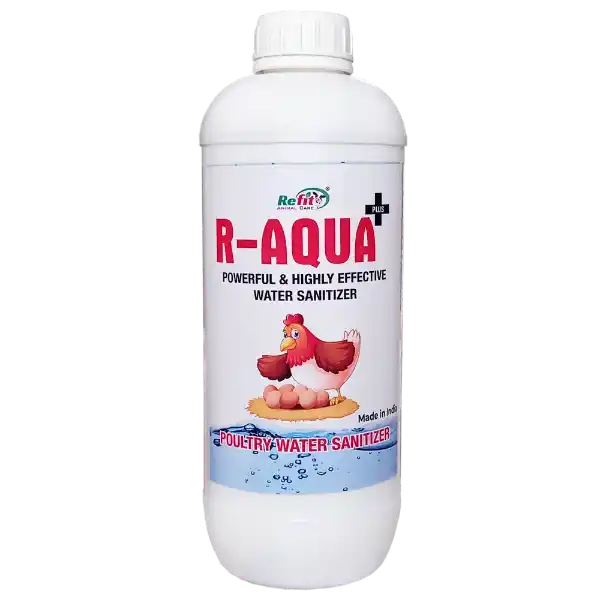 R-Aqua - Poultry Water Sanitizer - 1 Ltr - Set of 12