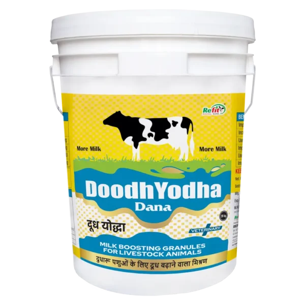 Doodh Yodha Dana - Milk Boosting Granules For Cattle - 20 Kg - Set of 2