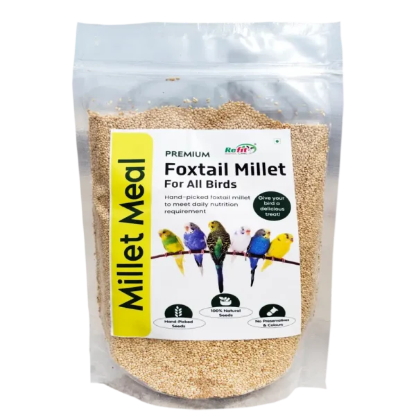 Millet Meal - Foxtail Millet Bird Food - 450 gm - Set of 25