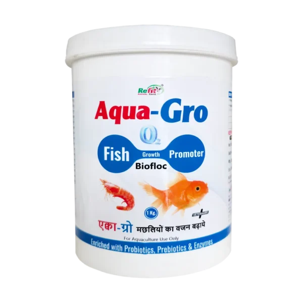 Aqua-Gro - Growth Promoter For Fishes - 1 Kg - Set of 12