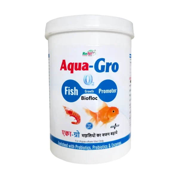 Aqua-Gro - Growth Promoter For Fishes - 500 gm - Set of 40