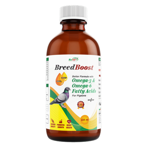 Breed Boost - Omega-3 & Omega- 6 Fatty Acids For Pigoens - 225 ml (set of 50)