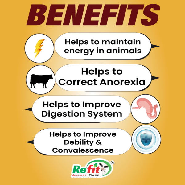 DigoPlus - Digestive Powder For Cattle - 300 gm (Set of 40) - Image 2