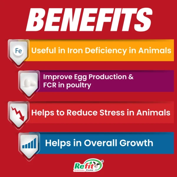 Iro-Malt - Sharkoferrol Malt Based Iron Supplement For Livestock - 10 Kg (Set of 4) - Image 2