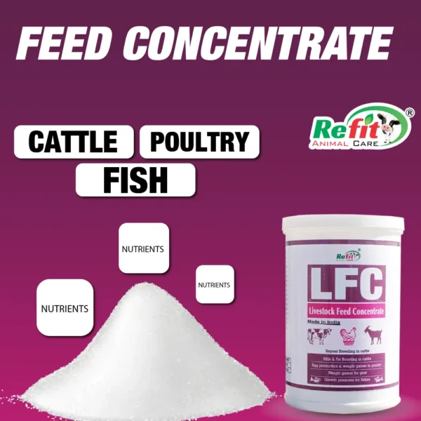 L F C - Feed Concentrate For Cattle, Poultry & Aqua - 500 gm. (Set of 40) - Image 4