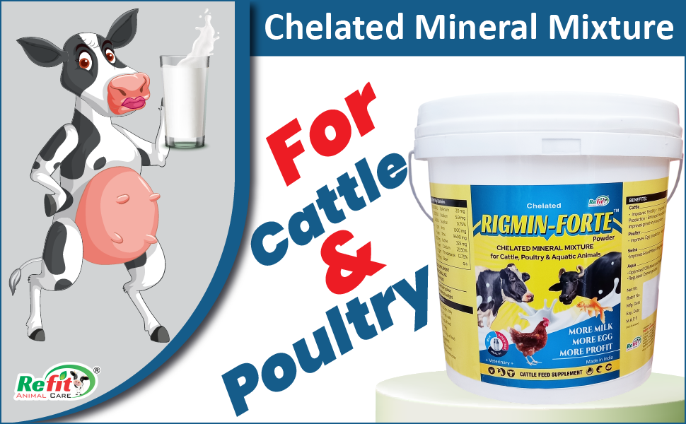 Refit Fort Powder Mineral Mix Powder for Poultry & Aqua - Online Wholesale Store