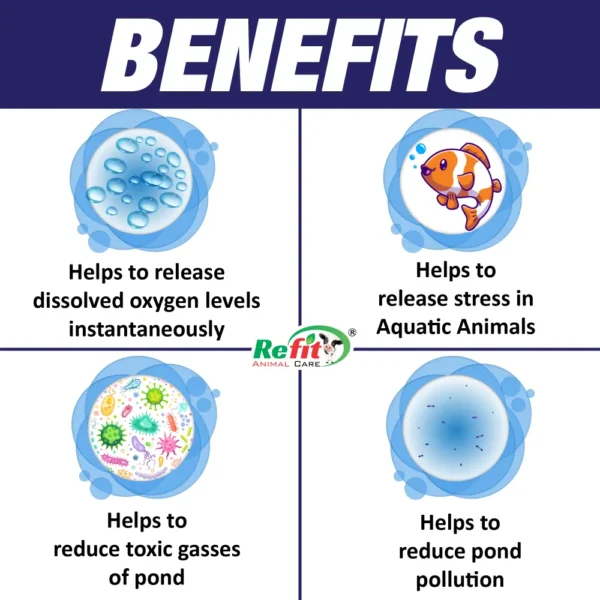 Oxyforte - Oxygen Releasing Tablets for Aquaculture - 250 gm - Set of 40 - Image 2