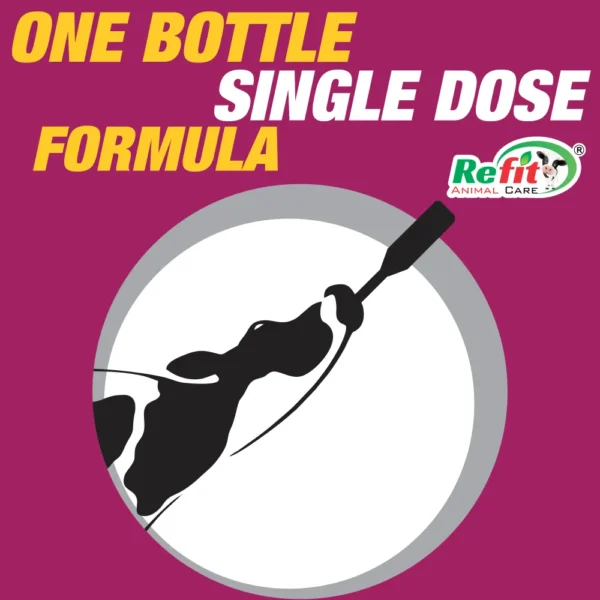 Recal Gel - Liquid Calcium Gel For Cattle - 300 gm (Set of 36) - Image 2