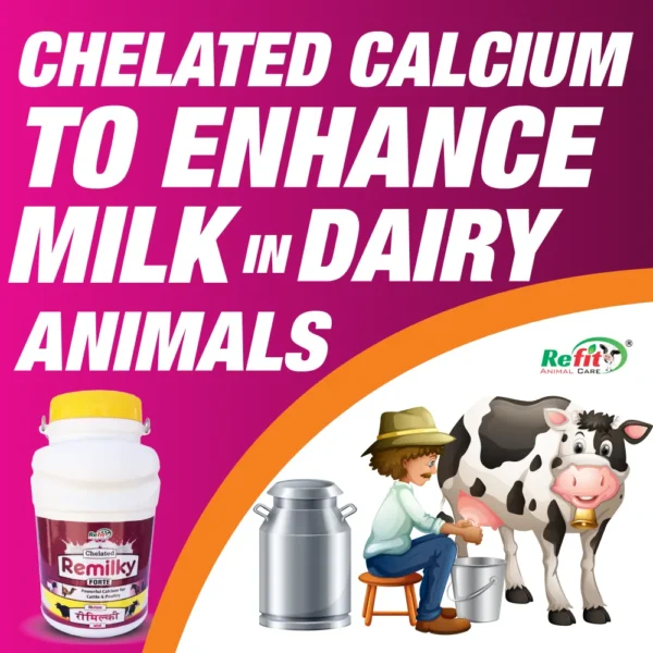 Remilky Forte - Chelated Liquid Calcium For Cattle - 10 Ltr - Set of 4 - Image 3